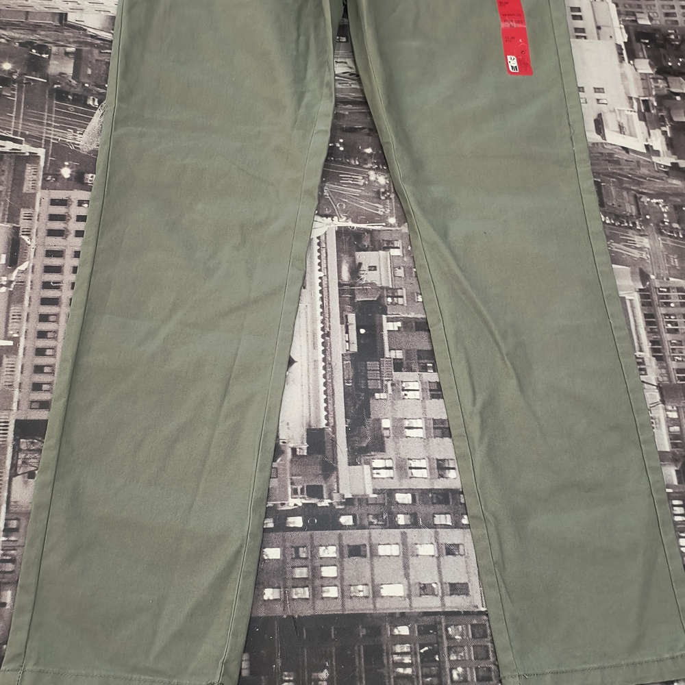 Denim&Co Classic Khaki Chinos A-7